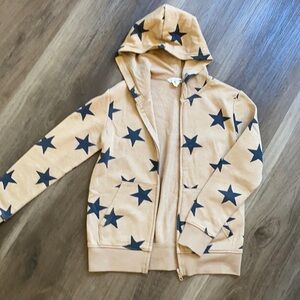H&M kids star zip up hoddie